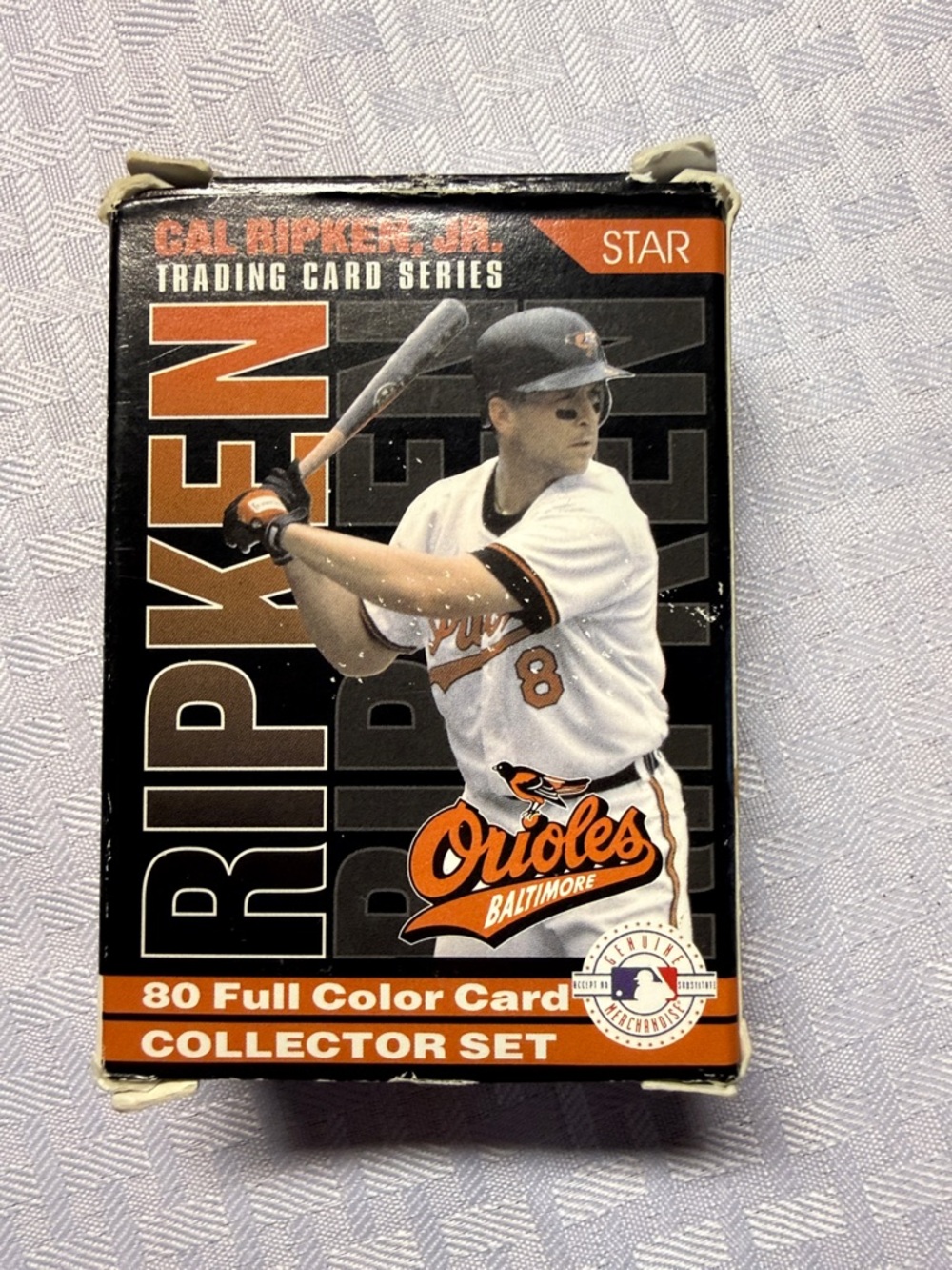 Cal Ripken Jr. Orioles Trading Card Collector Set - Black & Orange